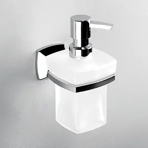 Дозатор для жидкого мыла Wasserkraft Wern хром 2599, 2