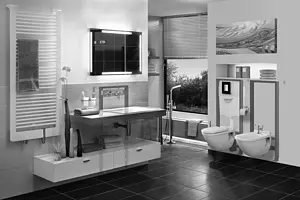 Инсталляция для подвесного унитаза Set 4 в 1 Grohe Rapid SL 38775001 с кнопкой хром глянцевый Инсталляция для подвесного унитаза Set 4 в 1 Grohe Rapid SL 38775001 с кнопкой хром глянцевый, 5