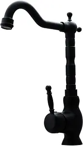 Смеситель для кухни Swedbe Selene чёрный матовый 7141 Смеситель для кухни Swedbe Selene чёрный матовый 7141, 3