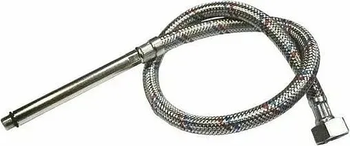 Гибкая подводка для смесителя Monoflex Standart SS 12мм М-10 longer 0.8м x ½&quot;в x М10x1 L100мм Н02510