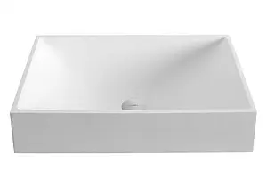 Раковина Aquanet Square V42 58 белый матовый 00198964 Раковина Aquanet Square V42 58 белый матовый 00198964, 1