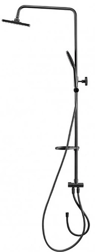 Душевая система без смесителя Swedbe Hermes чёрный матовый 5103B