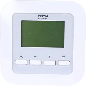 Беспроводной комнатный двухпозиционный регулятор котла TECH ST-295 v2 белый WG.11.0470, 4