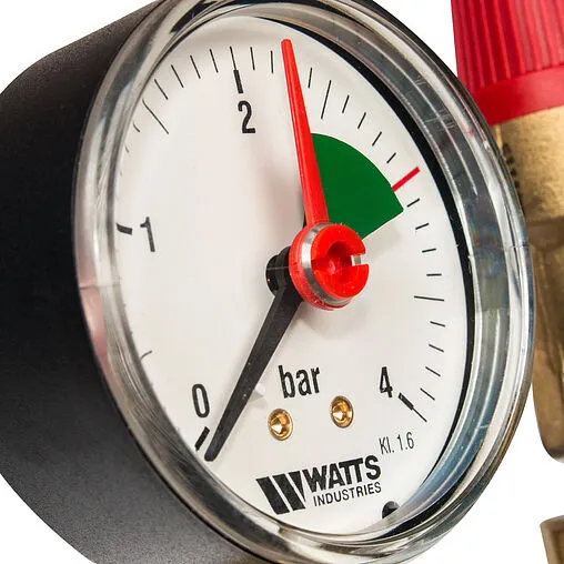 Группа безопасности расширительного бака до 50 кВт ¾&quot; 3 бар WATTS GAG/KAV 10017890