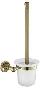 Ёршик для унитаза Aquanet золото 4688, 1