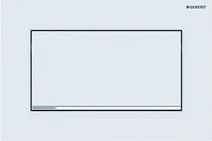 Клавиша смыва для унитаза Geberit Sigma 30 NEW 115.893.JT.1 кнопка/белый матовый, полоска/хром глянцевый, 1