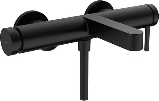 Смеситель для ванны Hansgrohe Finoris чёрный матовый 76420670