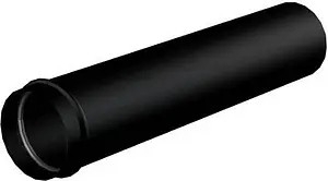 Вставка для сифона AlcaPlast чёрный матовый A4000BLACK, 1
