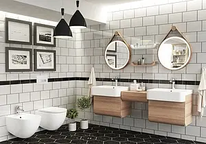 Зеркало на ремне с подсветкой ISVEA Marino 55 с подогревом шпон Муар Тик 23SQ4003055I, 3