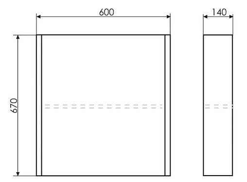 Шкаф-зеркало Comforty Тулуза 60 cосна лоредо 00003121350CF