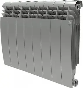 Радиатор биметаллический 8 секций Royal Thermo BiLiner 350 Silver Satin RTBSS35008 Радиатор биметаллический 8 секций Royal Thermo BiLiner 350 Silver Satin RTBSS35008, 1