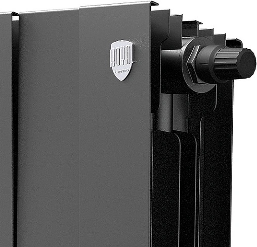 Радиатор биметаллический 12 секций нижнее правое подключение Royal Thermo PianoForte VD 500 Noir Sable RTPNNSVD50012 Радиатор биметаллический 12 секций нижнее правое подключение Royal Thermo PianoForte VD 500 Noir Sable RTPNNSVD50012