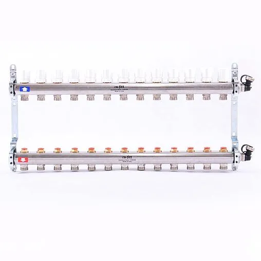 Группа коллекторная распределительная 13 отводов 1&quot;в/в x ¾&quot;ек Uni-fitt 451I4313