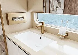 Держатель для бумажных полотенец Hansgrohe AddStoris шлифованная бронза 41774140 Держатель для бумажных полотенец Hansgrohe AddStoris шлифованная бронза 41774140, 3