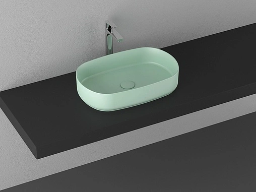 Раковина ISVEA Infinity 55 мятный 10NF65055-2T