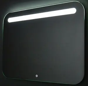 Зеркало с подсветкой Continent Vesta Led 91.5 с часами ЗЛП108, 3