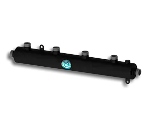 Коллектор распределительный проходной 4 отвода 1&quot;н/н x 1&quot;н Север-R-К4 1945016, 1