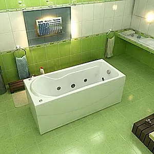 Панель для ванны фронтальная Bas Мальта 170 белый Э 00023 Панель для ванны фронтальная Bas Мальта 170 белый Э 00023, 3