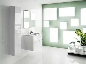 Тумба-умывальник подвесная Roca Victoria Nord Ice Edition 60 белый глянец ZRU9302730+ Тумба-умывальник подвесная Roca Victoria Nord Ice Edition 60 белый глянец ZRU9302730+, 3