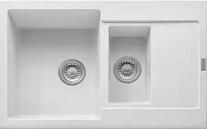 Мойка кухонная Franke Maris MRG 651-78 белый 114.0198.336 Мойка кухонная Franke Maris MRG 651-78 белый 114.0198.336, 1