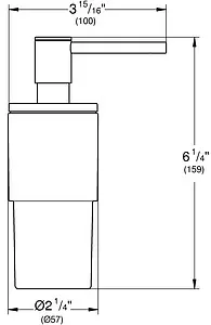 Дозатор для жидкого мыла Grohe Atrio New хром, 4