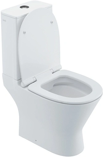 Унитаз-компакт безободковый IDDIS Edifice Rimless белый EDIRDSEi24