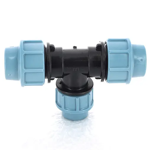 Тройник компрессионный редукционный 40мм x 25мм x 40мм Unidelta 1013040025