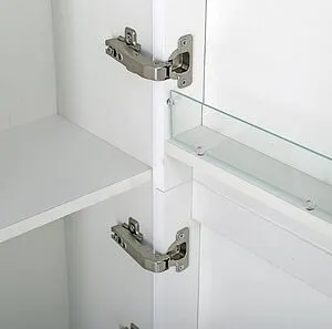 Шкаф-пенал подвесной BelBagno ETNA-M 33 Bianco Lucido ETNA-M-1500-2A-SO-BL-R, 5