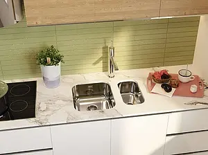 Мойка кухонная Omoikiri Omi 20 U-IN нержавеющая сталь 4997022 Мойка кухонная Omoikiri Omi 20 U-IN нержавеющая сталь 4997022, 3