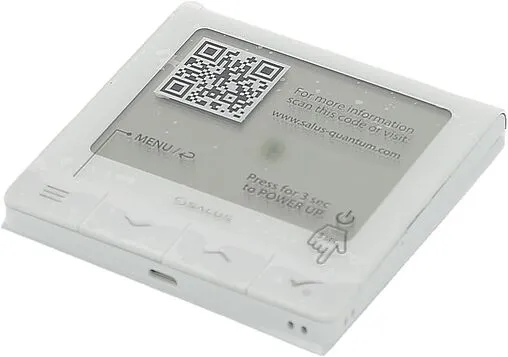 Беспроводной комнатный терморегулятор ZigBee Salus QANTUM белый SQ610RF