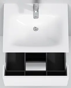 Тумба-умывальник подвесная Am.Pm Spirit 2.0 60 белый M70AFHX0602WG+M70AWCC0602WG, 5