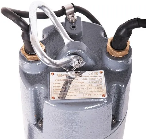 Насос фекальный Q=9.9м³/ч H=26м Aquario Grinder-200 1200