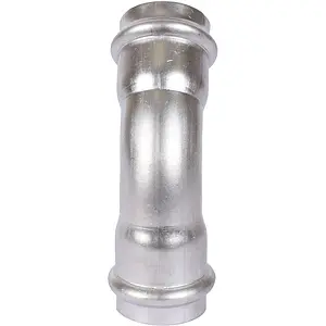 Уголок пресс двухраструбный 28мм угол 45° Sanha NiroSan 9041 6904128 Уголок пресс двухраструбный 28мм угол 45° Sanha NiroSan 9041 6904128, 2