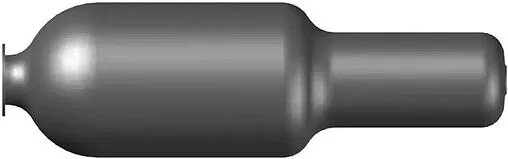 Мембрана для гидроаккумулятора SeFa 1000/1500 LT-200-260 AR проходная F0A0242