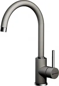 Смеситель для кухни Omoikiri Shinagawa PL платина 4994107, 1