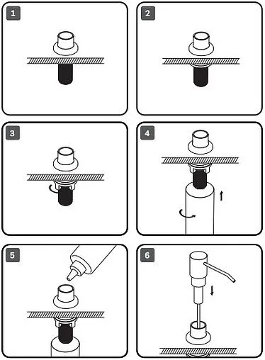 Дозатор для жидкого мыла Am.Pm X-Joy сатин A8437111