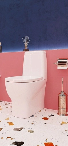 Унитаз-компакт Sanita Luxe Infinity Slim белый INFSLCC01270522 Унитаз-компакт Sanita Luxe Infinity Slim белый INFSLCC01270522