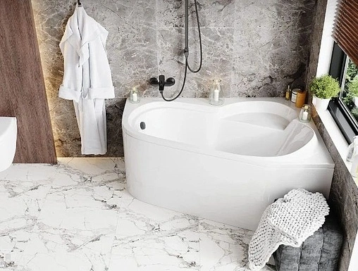 Ванна акриловая Vagnerplast Selena 147x100 L VPBA141SEL3LE-04