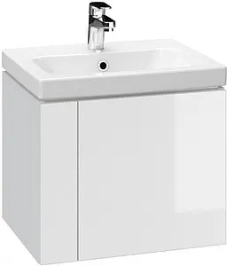 Тумба-умывальник подвесная Cersanit Colour 50 белый 64257+, 1