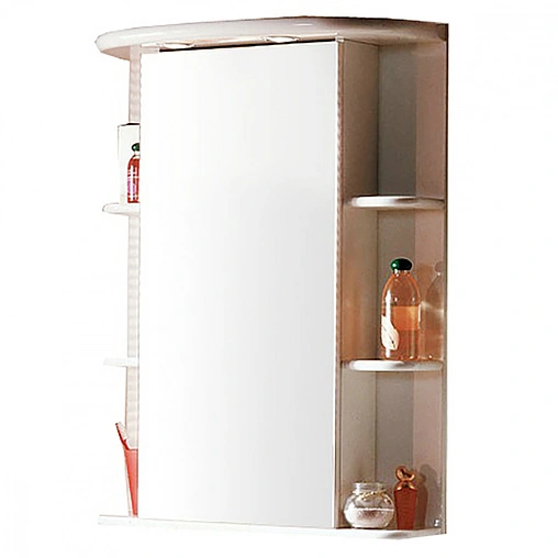 Шкаф-зеркало Aquaton Кристалл 65 L белый 1A000102KS01L Шкаф-зеркало Aquaton Кристалл 65 L белый 1A000102KS01L