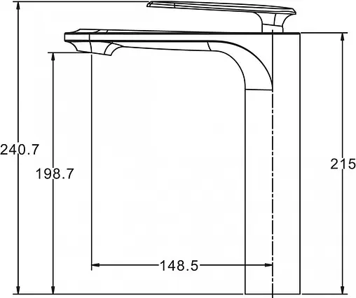Смеситель для раковины BelBagno Gello хром GEL-LMC-CRM