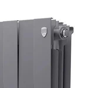 Радиатор биметаллический 20 секций Royal Thermo PianoForte 200 Silver Satin RTPS3020020 Радиатор биметаллический 20 секций Royal Thermo PianoForte 200 Silver Satin RTPS3020020, 4
