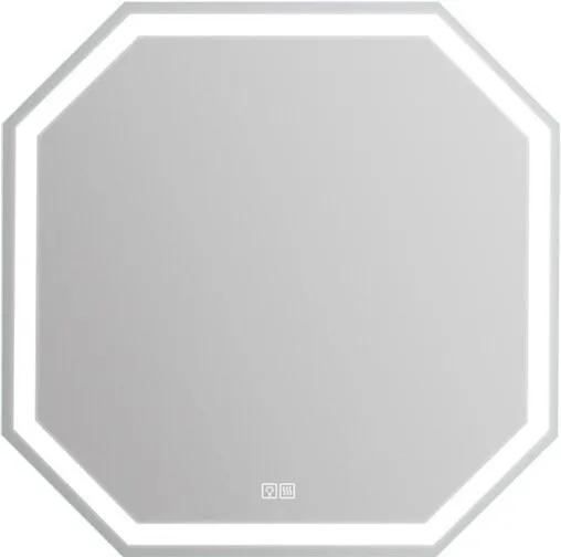 Зеркало с подсветкой BelBagno 80x80 с подогревом SPC-OTT-800-800-LED-TCH-WARM