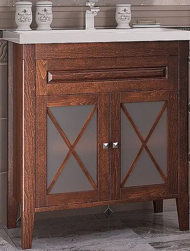 Тумба под умывальник напольный Opadiris Палермо 80 светлый орех 00-00002354