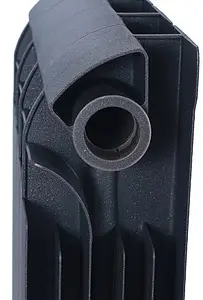 Радиатор биметаллический 8 секций Global Style Plus 500 черный Радиатор биметаллический 8 секций Global Style Plus 500 черный, 5