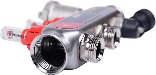 Группа коллекторная с расходомерами 2 отвода 1&quot;в/в x ¾&quot;ек FDV S1103C-2/2