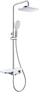 Душевая система с термостатом для ванны D&K Bayern.Potsdam хром DA2193701B17 Душевая система с термостатом для ванны D&K Bayern.Potsdam хром DA2193701B17, 1