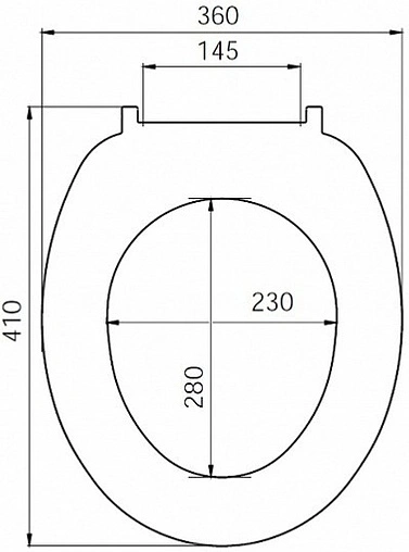 Крышка-сиденье для унитаза IDDIS PP Seat Cover белый ID 01 061.1 bel Крышка-сиденье для унитаза IDDIS PP Seat Cover белый ID 01 061.1 bel