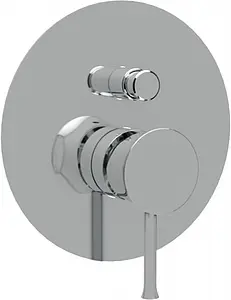 Смеситель для ванны скрытого монтажа Cezares Positano хром POSITANO-VDIM-01, 1