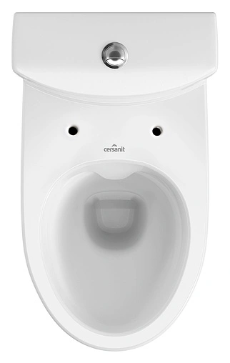 Унитаз-компакт безободковый Cersanit Parva New Clean On белый S-KO-PA011-3/6-COn-DL-w Унитаз-компакт безободковый Cersanit Parva New Clean On белый S-KO-PA011-3/6-COn-DL-w